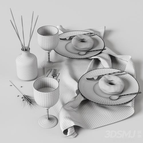 装饰食物-3d模型厨卫用品酒水食物-模匠网,3d模型
